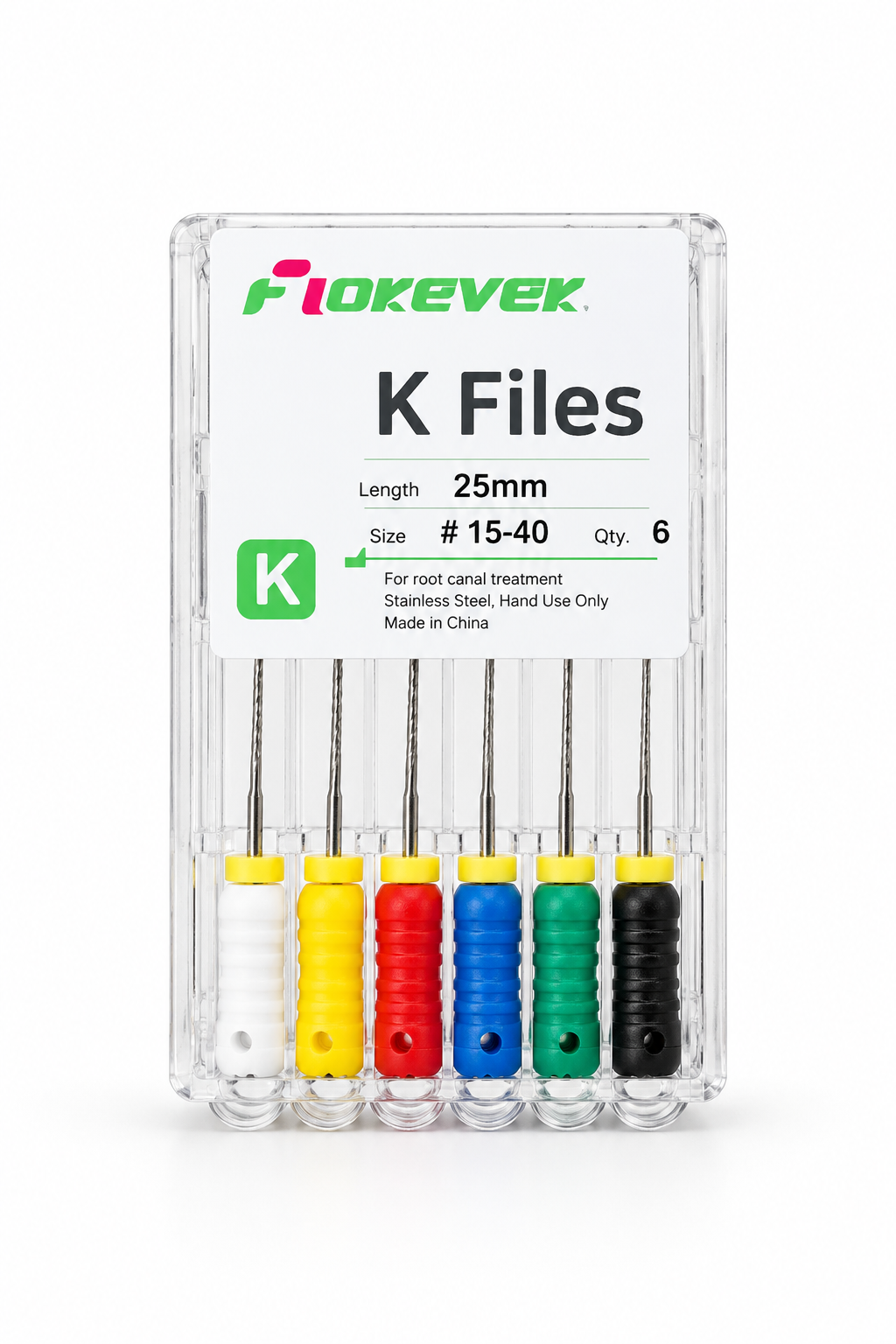 K Files 25mm #15-40