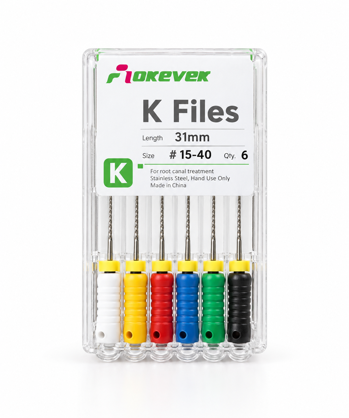 K Files 31mm #15-40